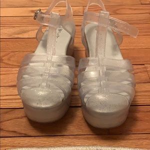 Nature Breeze wedge jelly sandal